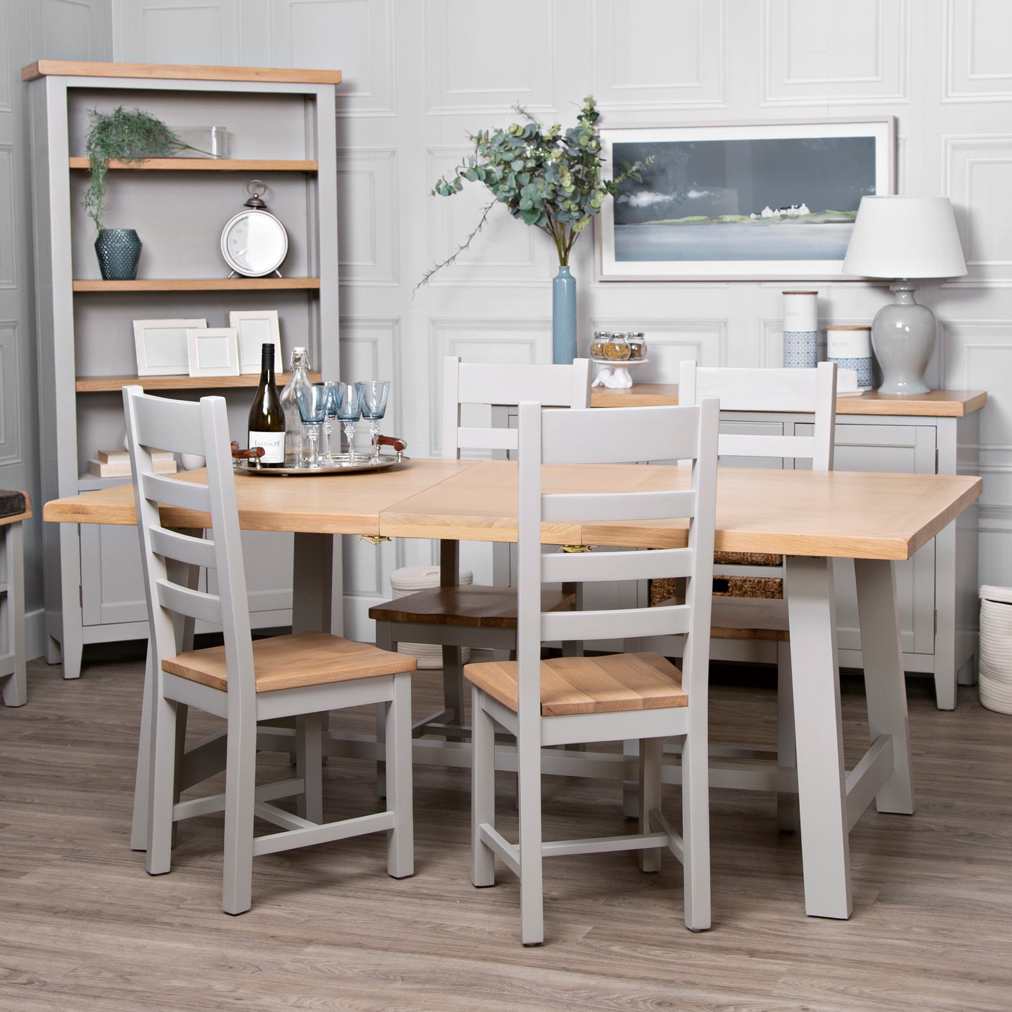 Eaton 1.8 Extending Dining Table