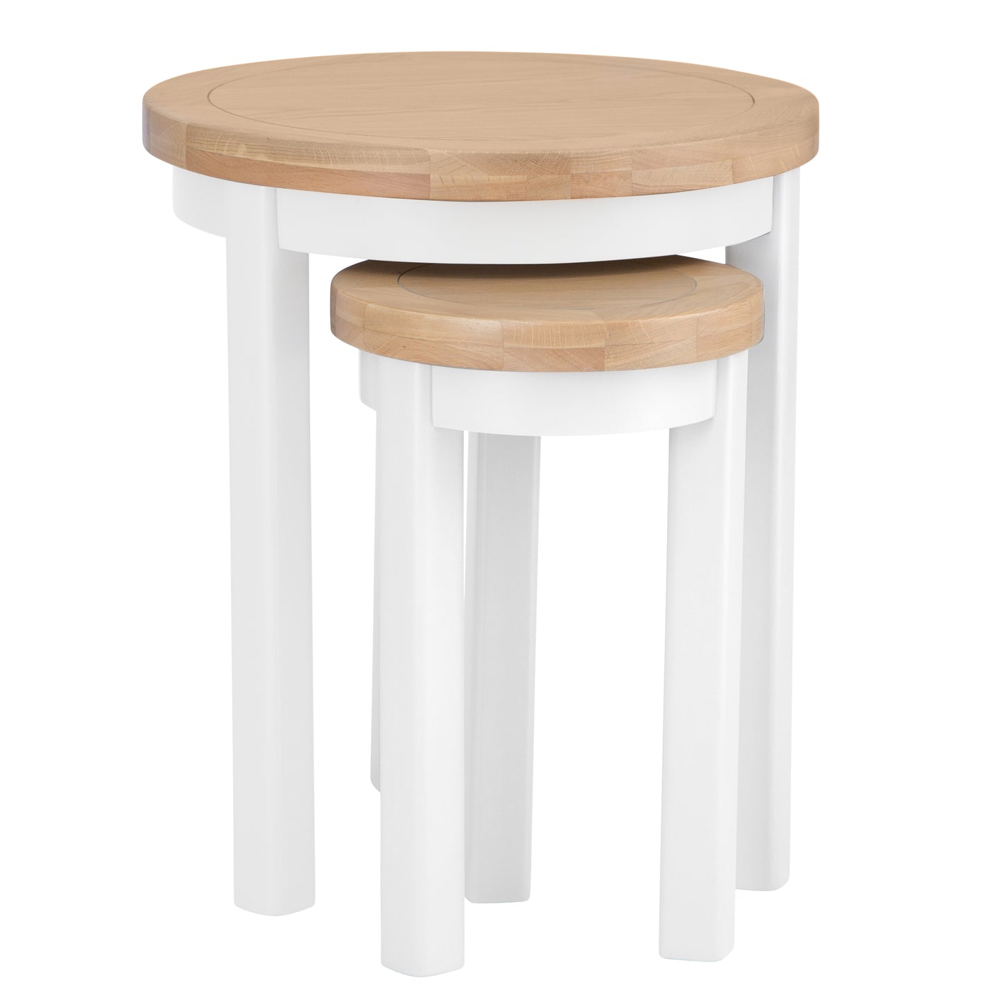 Eaton Round Nest of 2 Tables