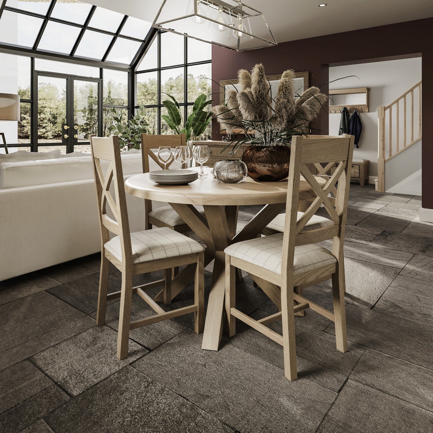 Horner Small Round Dining Table