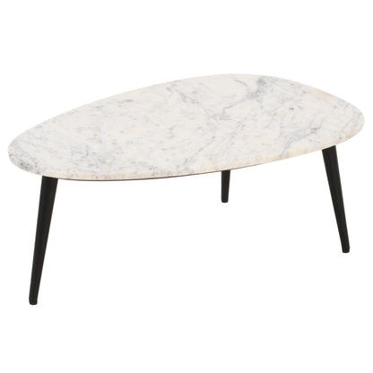 Olympia Black Marble Coffee Table