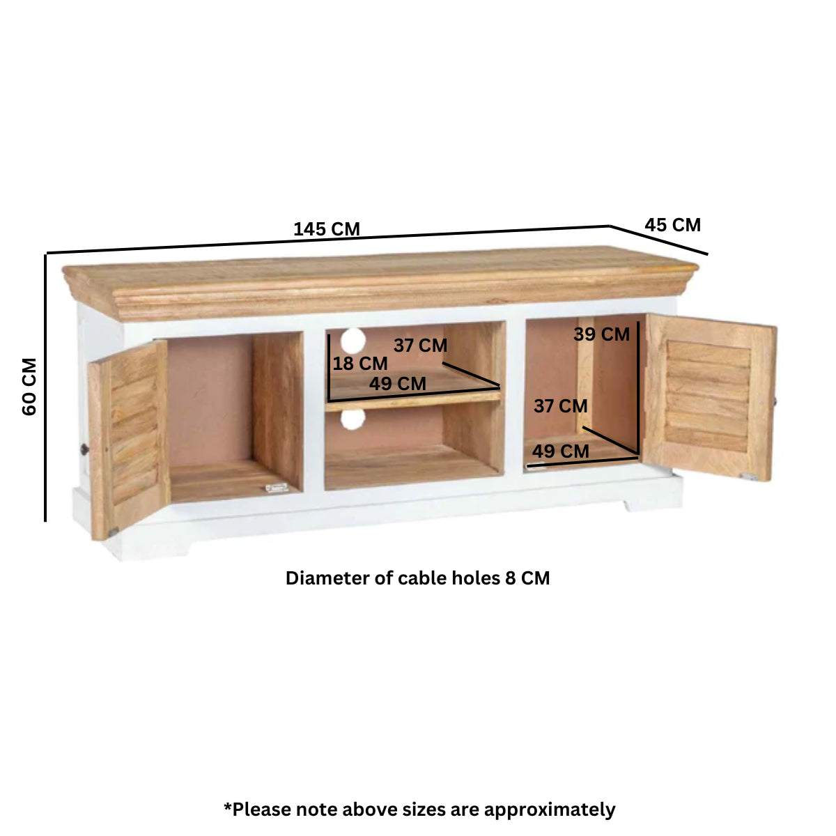 Arnewood Large TV Unit