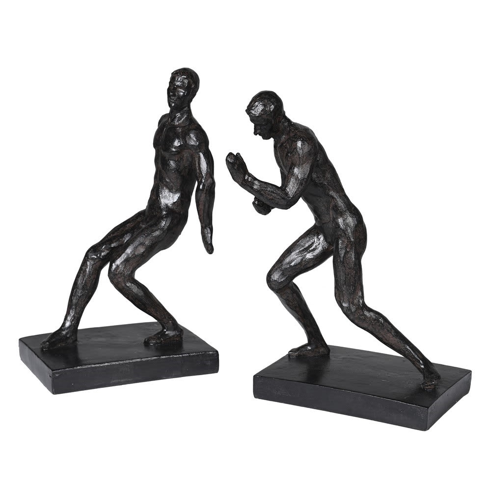 Push and Pull Men Bookends