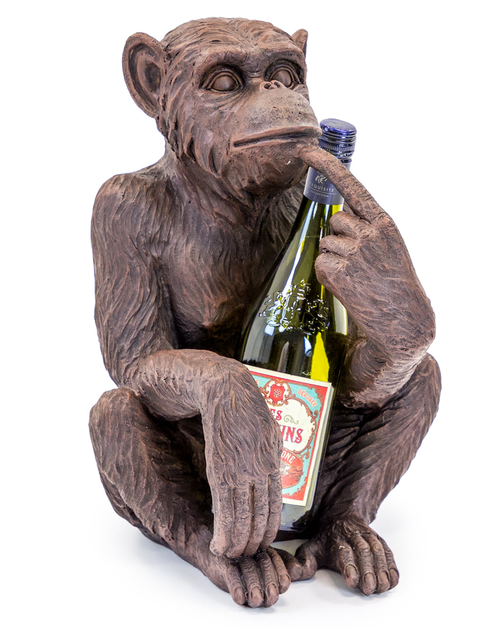 Sitting Monkey Bottle Holder