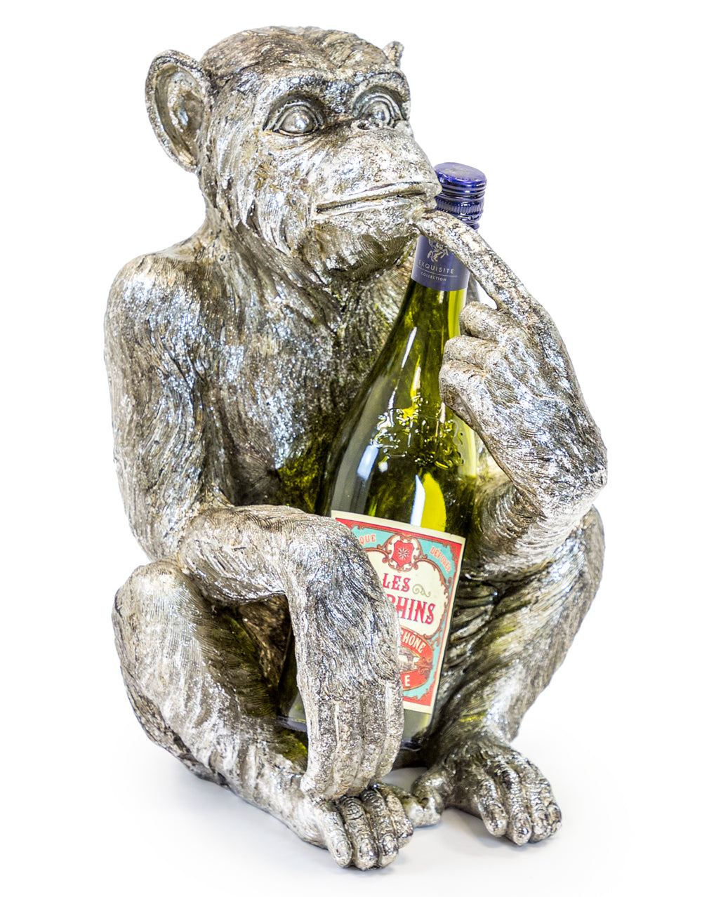 Sitting Monkey Bottle Holder