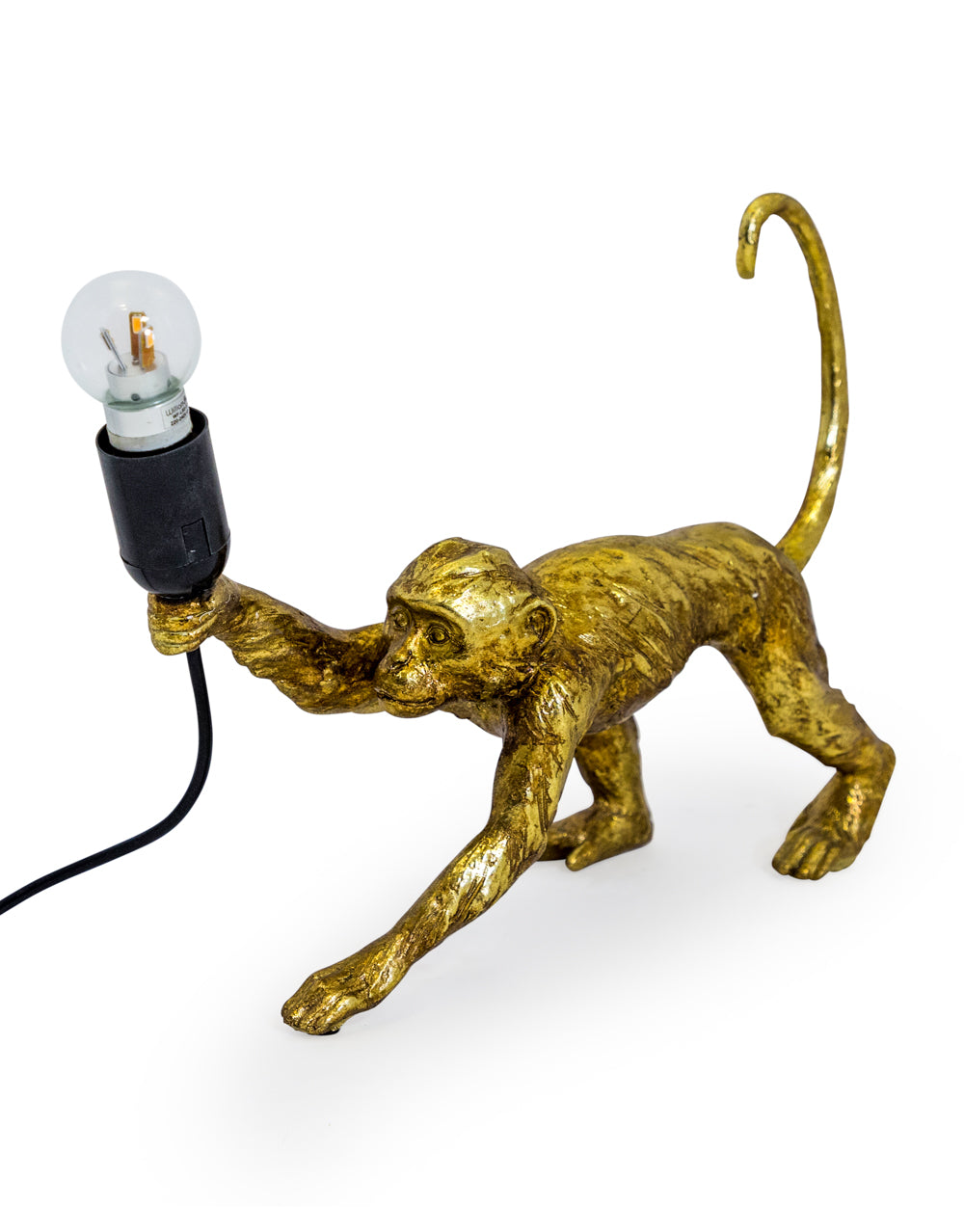 Crawling Monkey Table Lamp