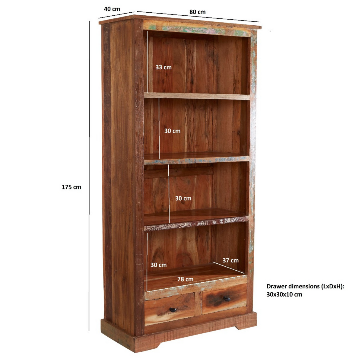 Christchurch Large Bookcase
