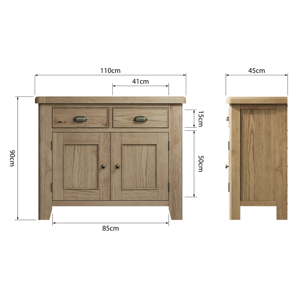 Horner 2 Drawer Sideboard