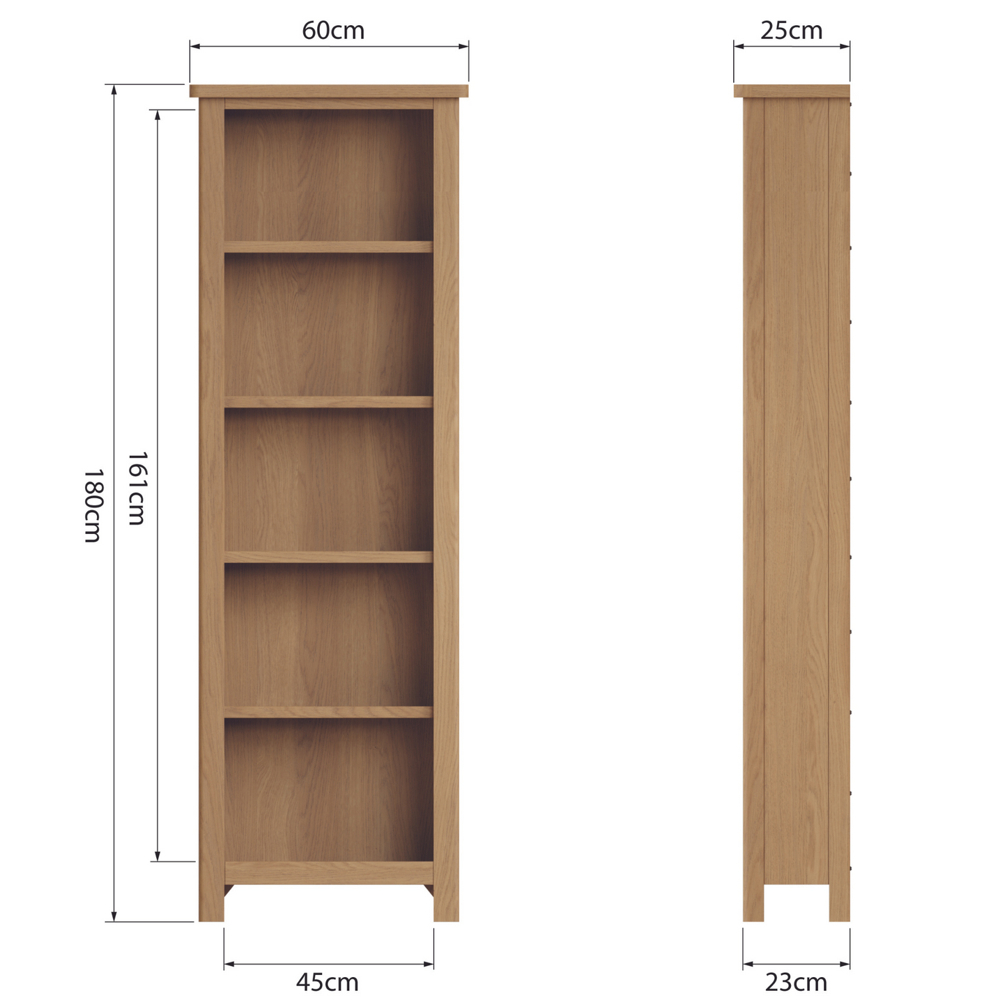 Rutherford Large Bookcase