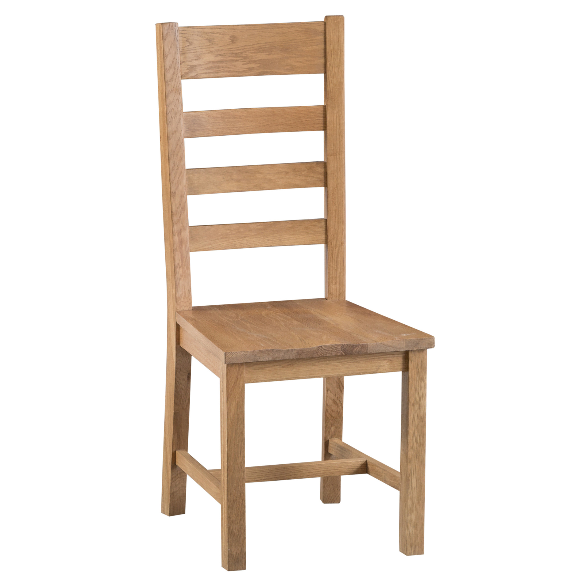 Oakham Ladder Solid Seat Dining Chair