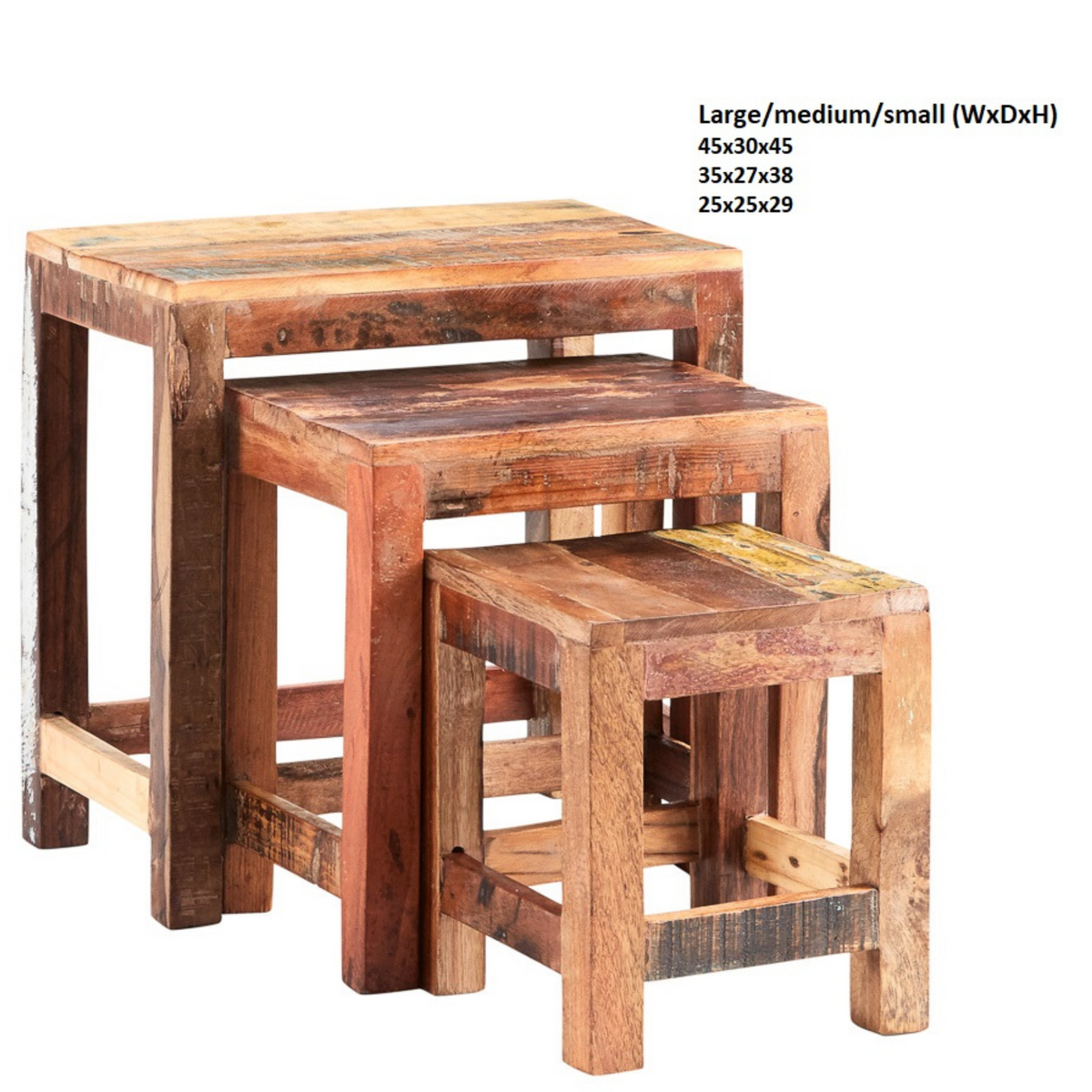 Christchurch Nest of 3 Tables