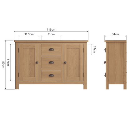 Rutherford Large Sideboard