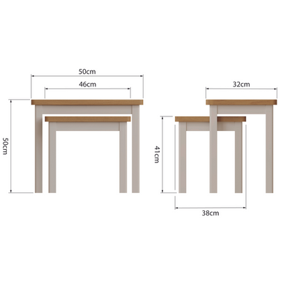 Dover Nest of 2 Tables