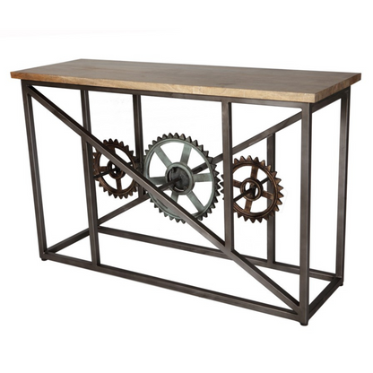 Eastwood Wheel Console Table