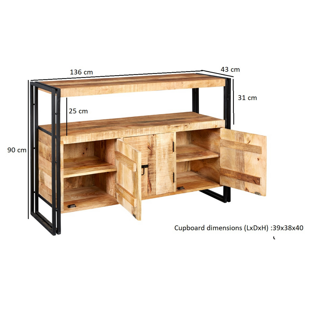 Collington Large Sideboard