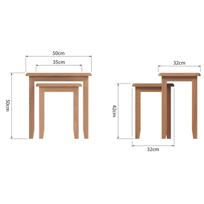 Guildford Nest of 2 Tables