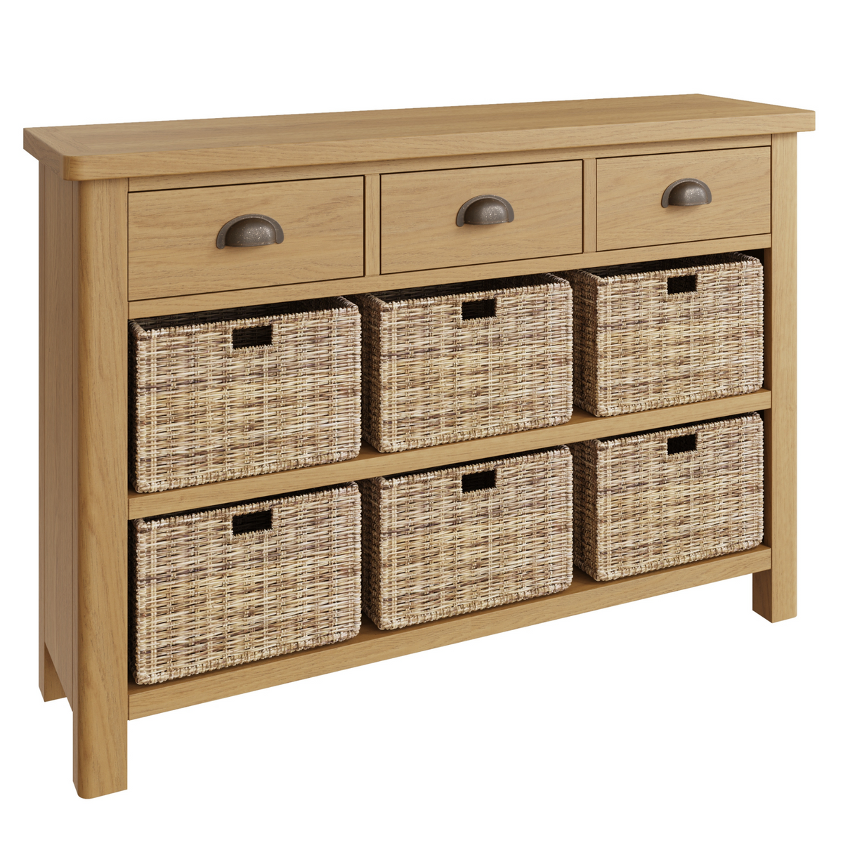 Rutherford 3 Drawer 6 Basket Unit