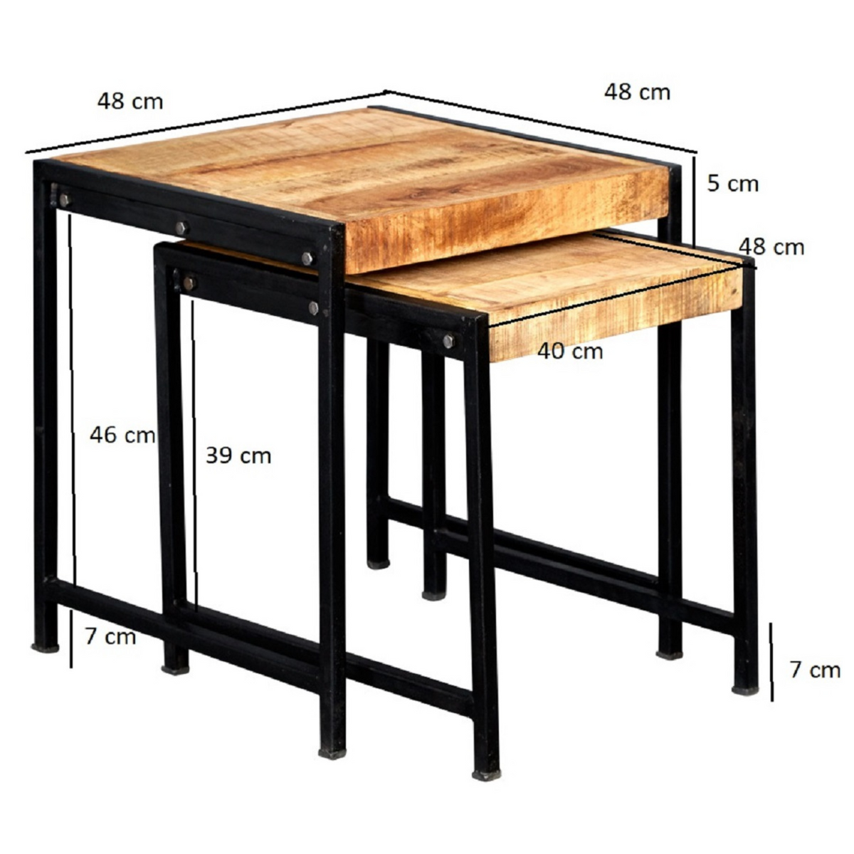 Collington Nest of 2 Tables