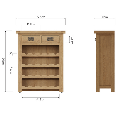 Oakham Small Wine Cabinet