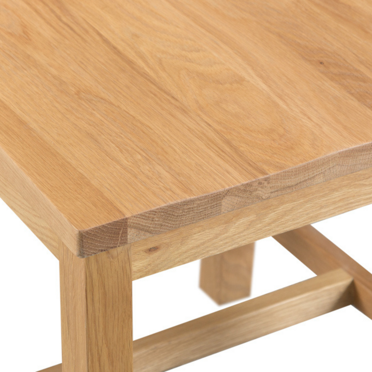 Oakham Cross Solid Seat Dining Chair