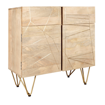 Abstract Small Sideboard