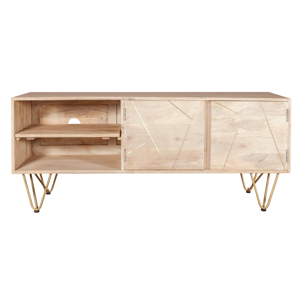 Abstract Large TV Unit