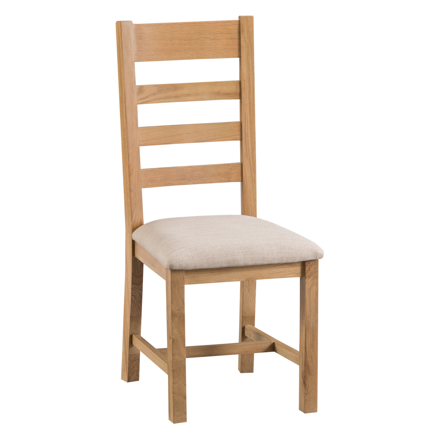 Oakham Ladder Fabric Seat Dining Chair