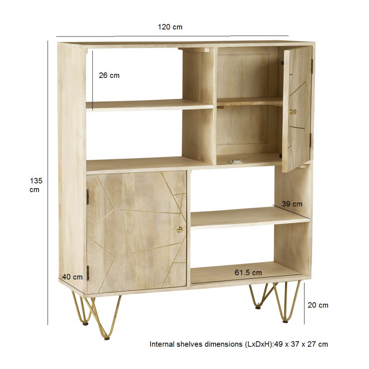 Abstract Display Cabinet