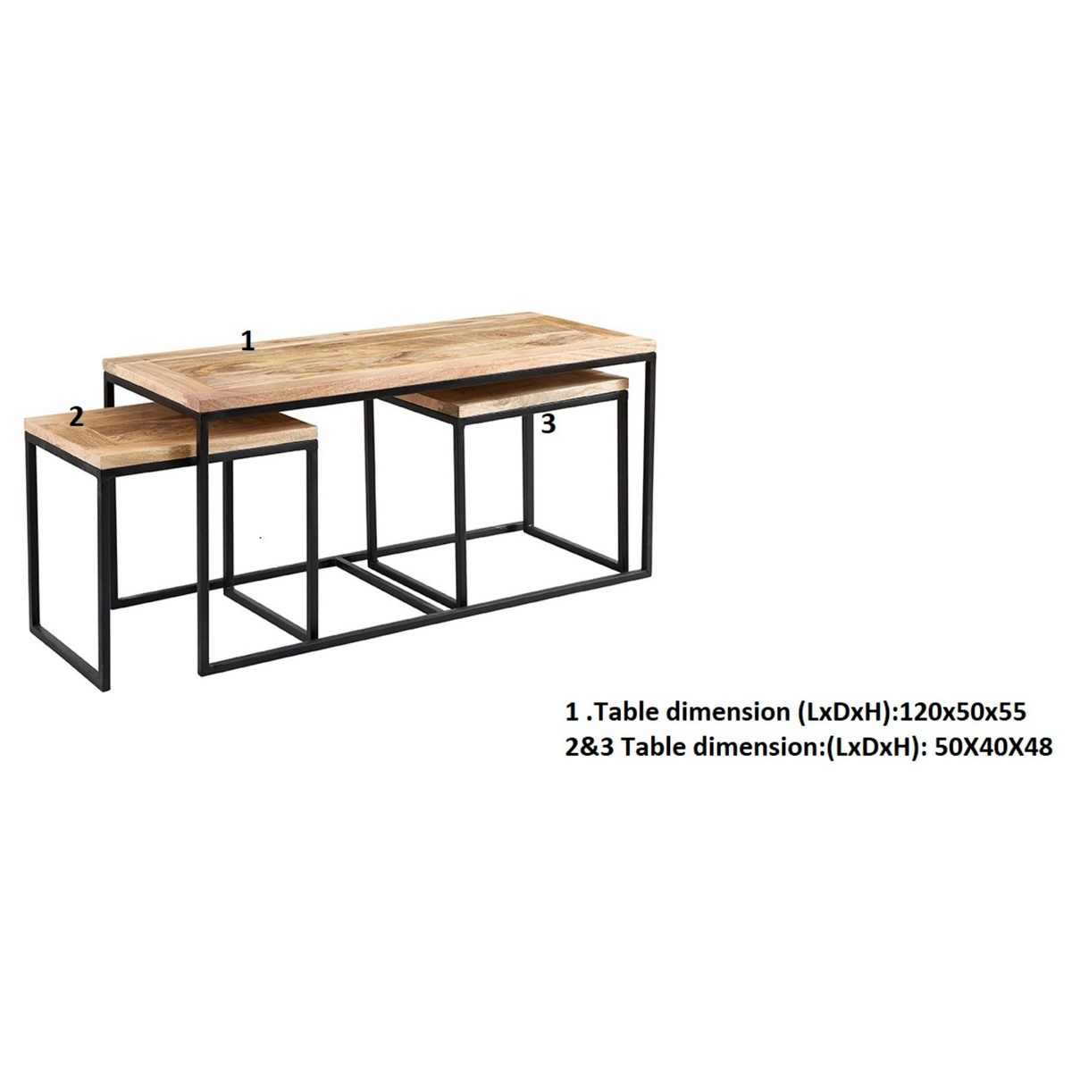 Collington Nest of Coffee Tables