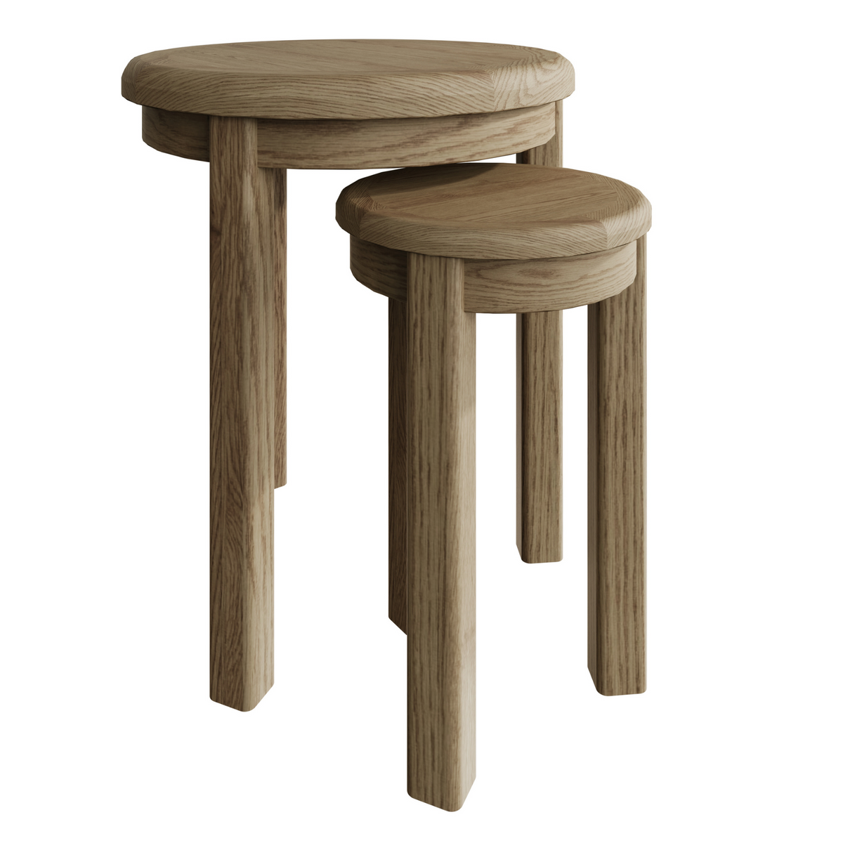 Horner Round Nest of 2 Tables