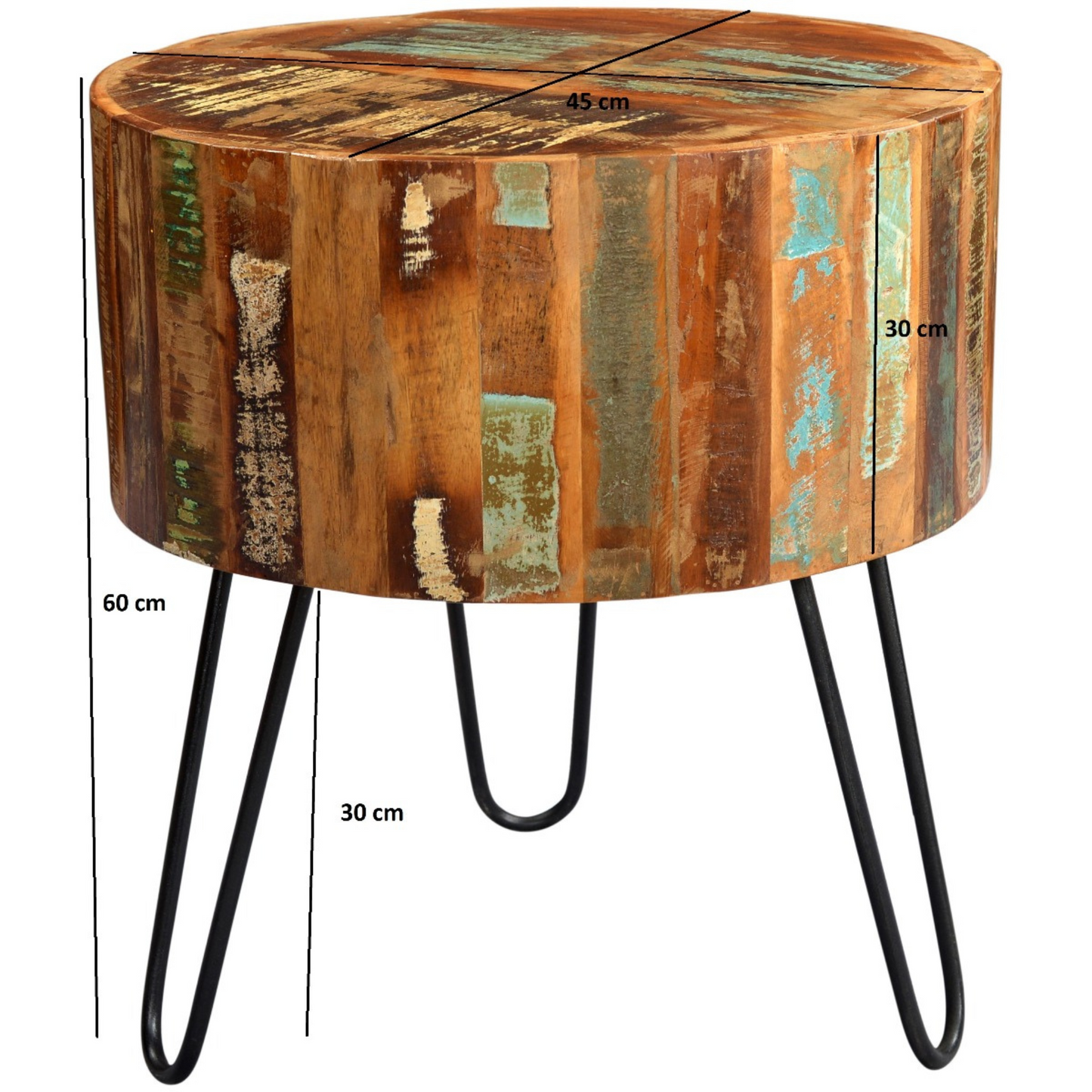 Christchurch Drum Side Table