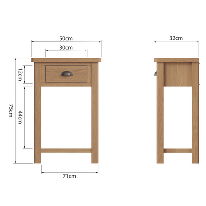 Rutherford Telephone Table