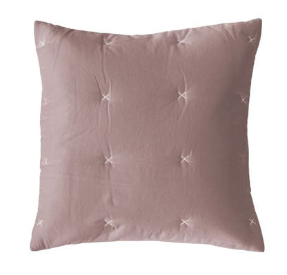 Blush Cotton Stitch Cushion