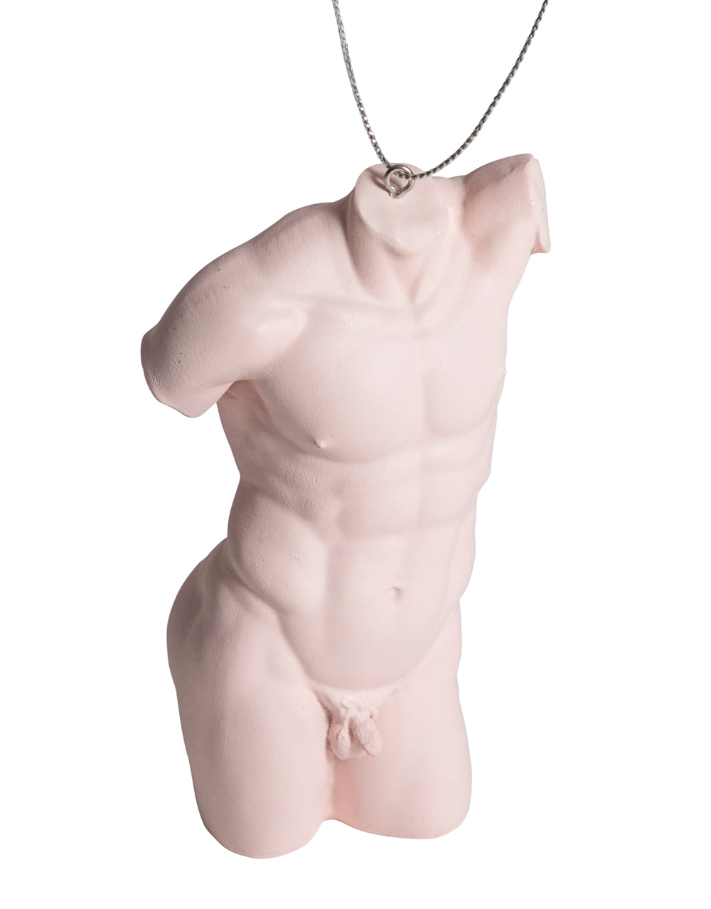 Pink Male Torso Hanging Decoration