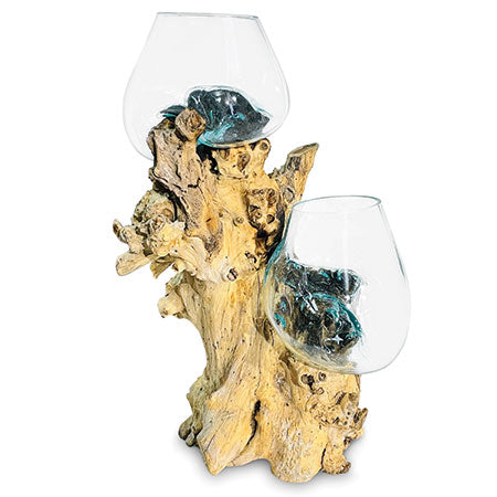 ROOT WITH DOUBLE GLASS BOWL LARGE