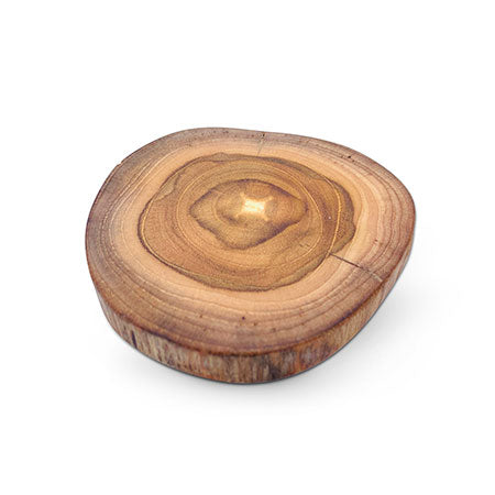 TEAK COASTER 10CM