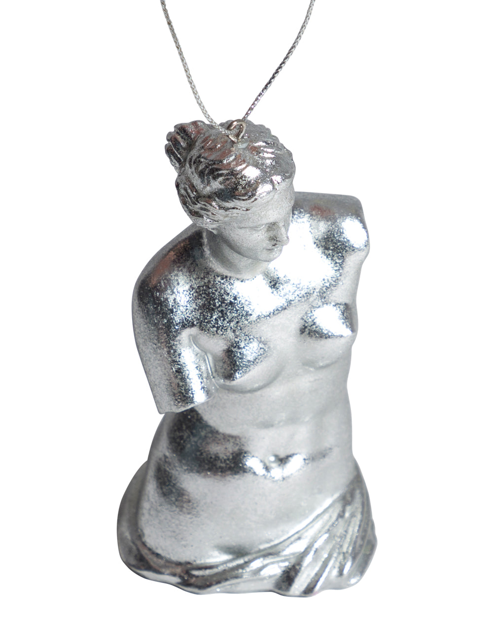 Silver Leaf Venus De Milo Hanging Decoration