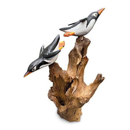 DOUBLE CLIFF DIVING PENGUIN 25-28h cm