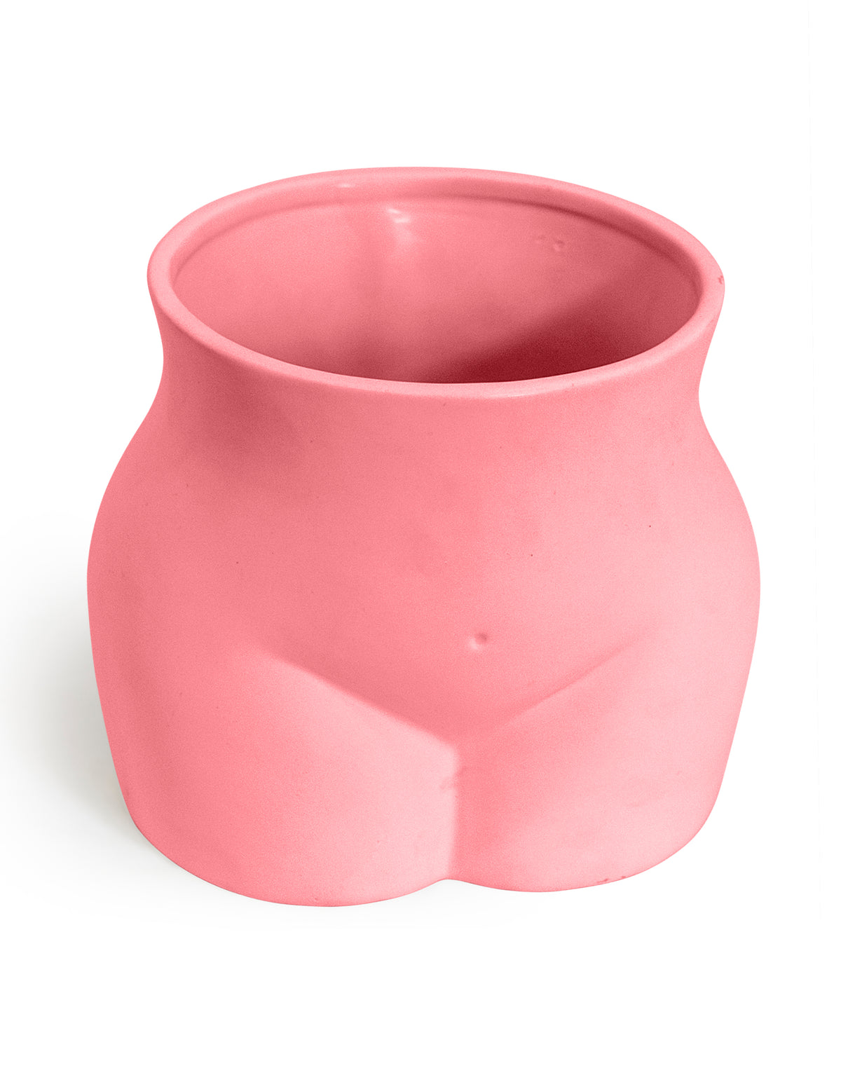 Pink Large Booty Flower Pot/Storage Jar