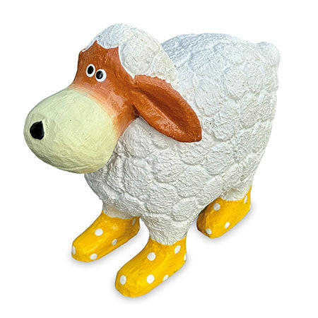 SHEEP WITH YELLOW BOOTS