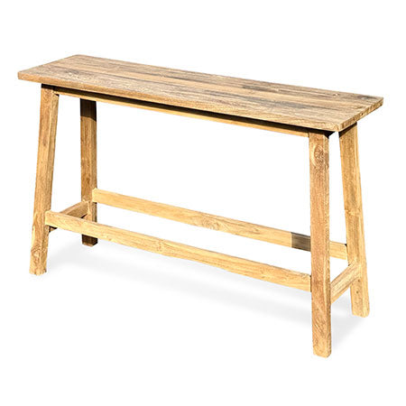 RECLAIMED TEAK CONSOLE 12OCM