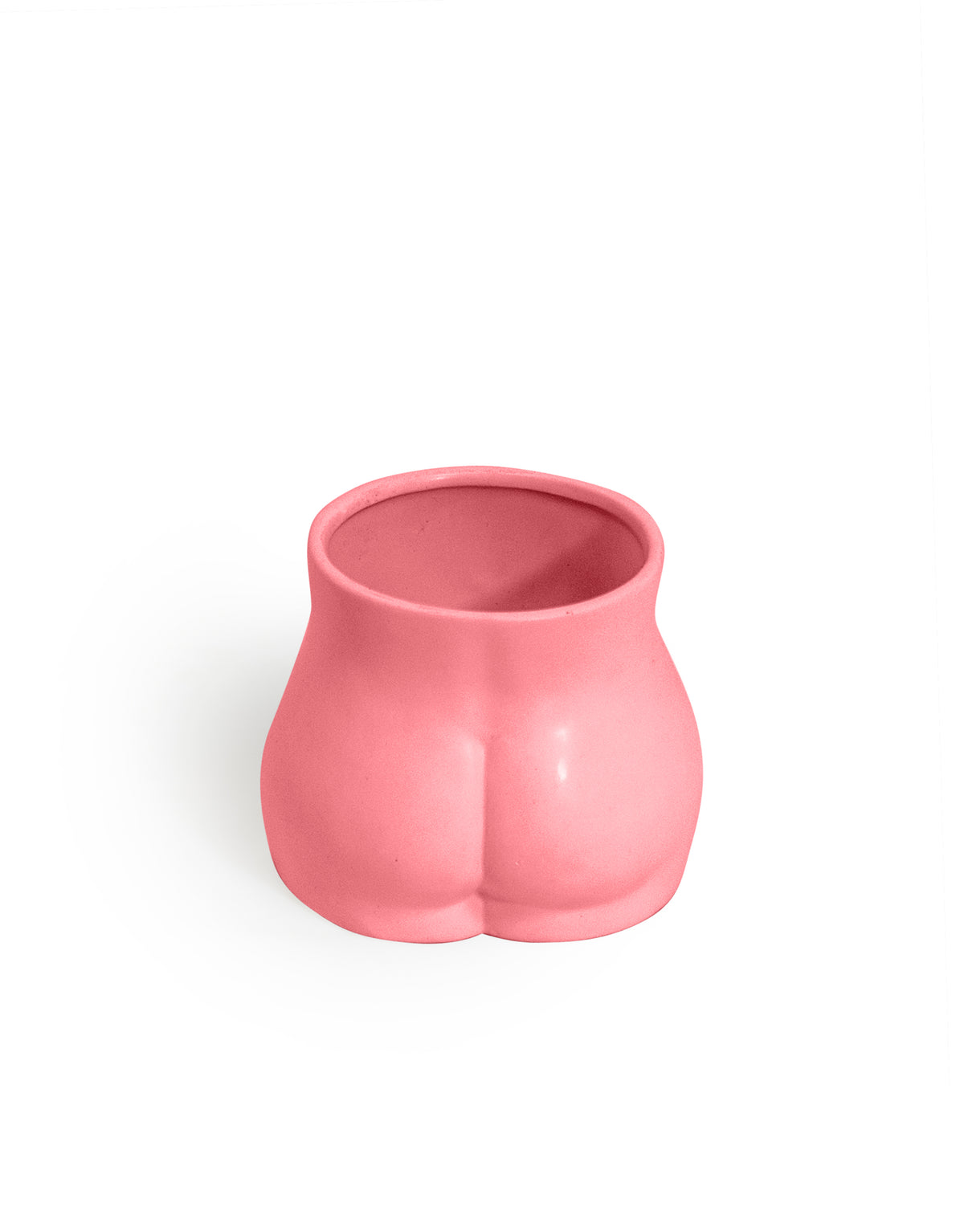 Pink Small Booty Flower Pot/Storage Jar