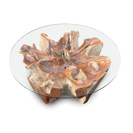 ROOT LOMBOK COFFEE TABLE ROUND LARGE, WITH 110CM ROUND