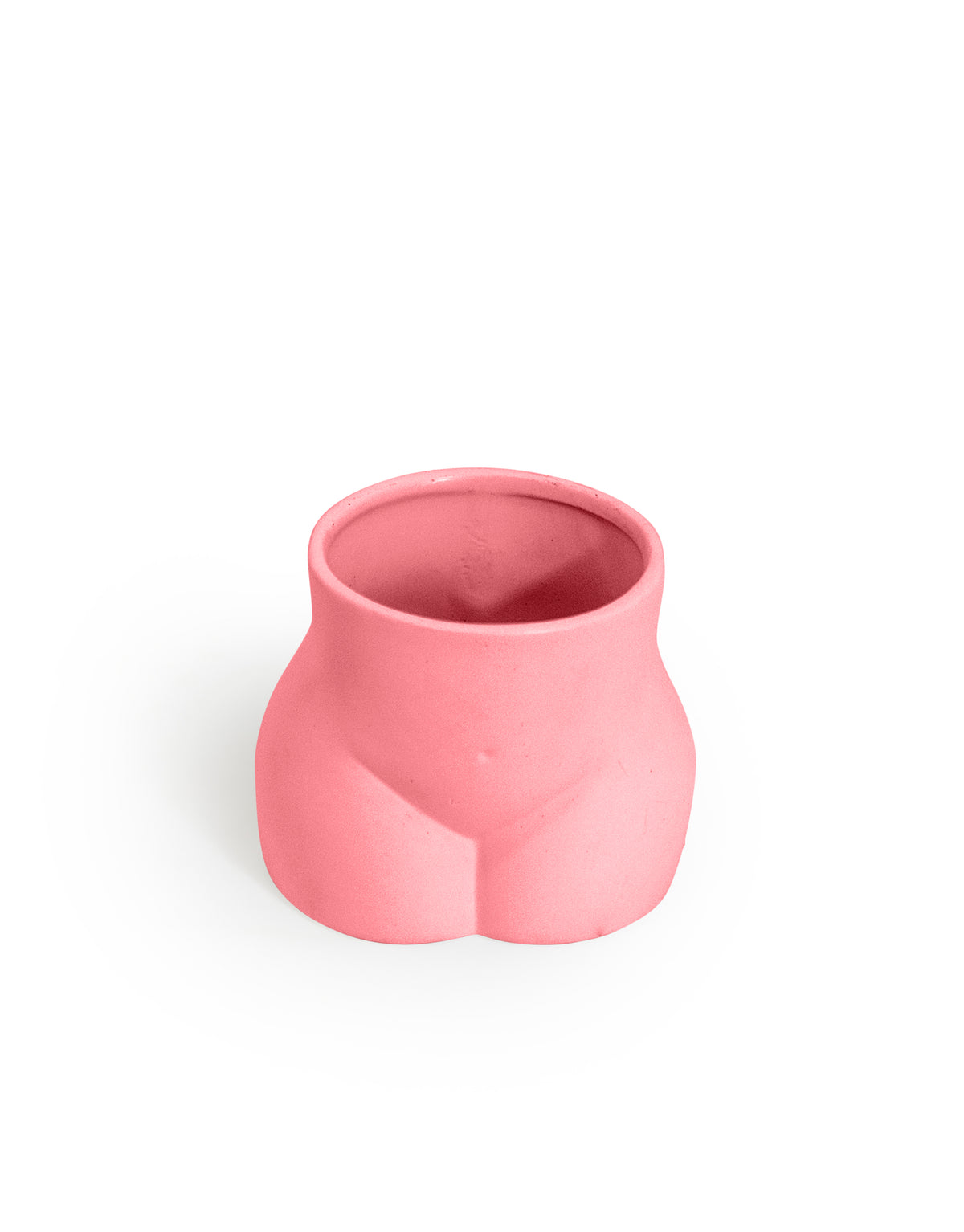 Pink Small Booty Flower Pot/Storage Jar