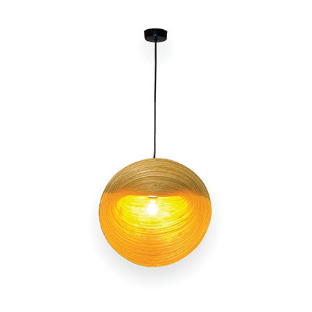 WOODEN SEA SHELL LAMPSHADE 40CM
