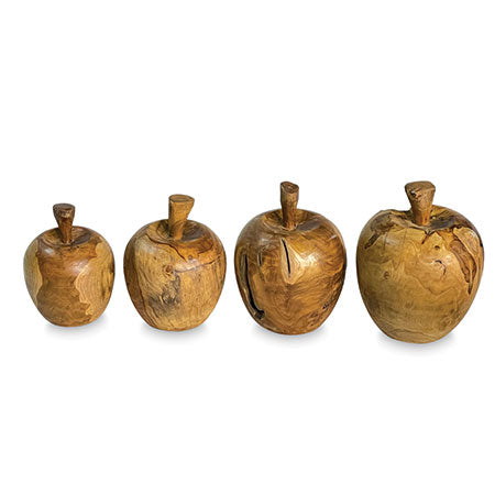 Root apples set of 4