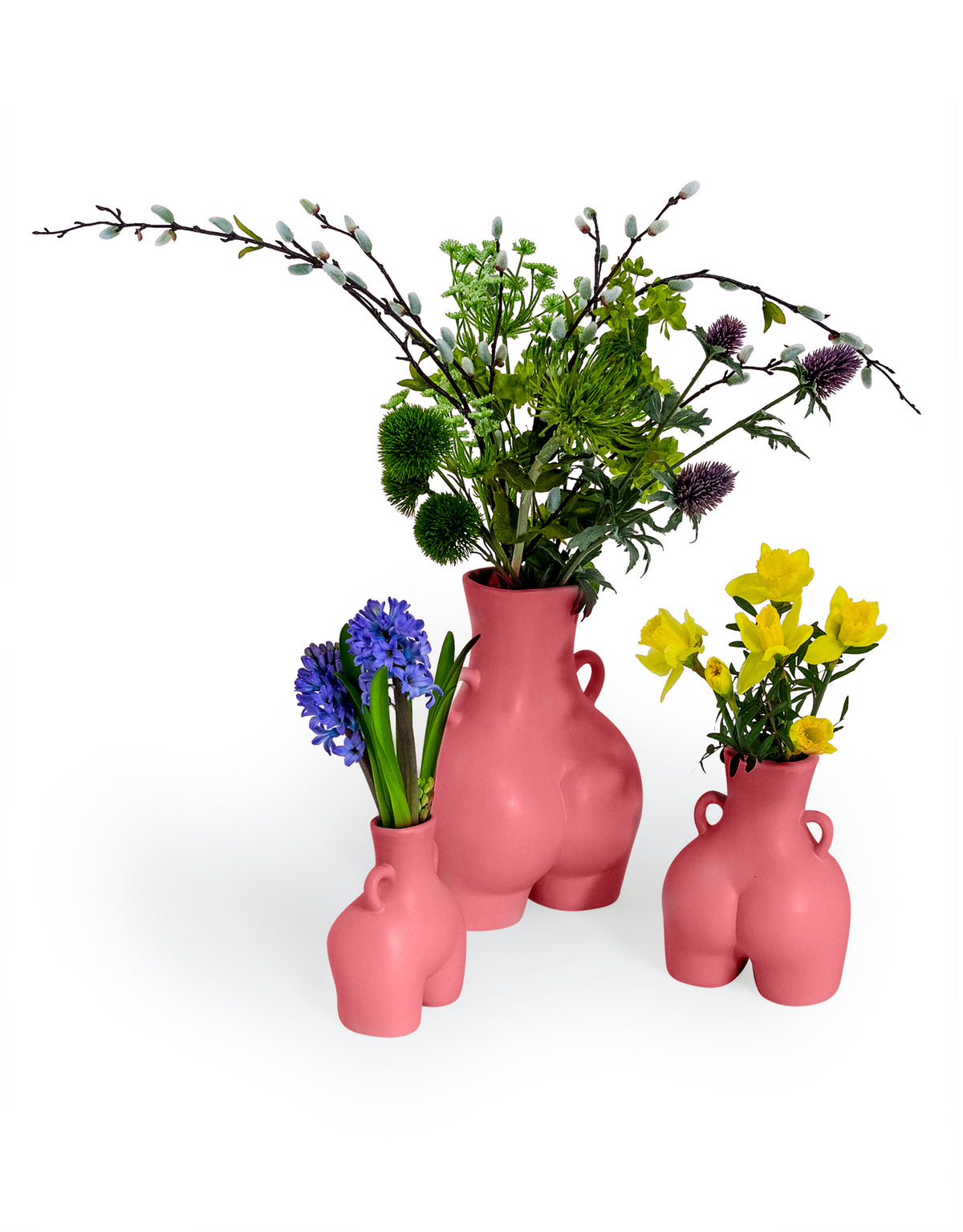 Pink Small "Love Handles" Booty Vase