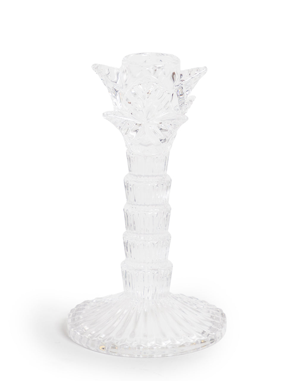 Tropical Glass Candlestick