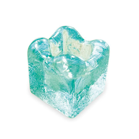 ICE CUBE TEA LIGHT HOLDER 7x7cm