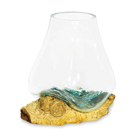ROOT WITH GLASS BOWL MEDIUM
