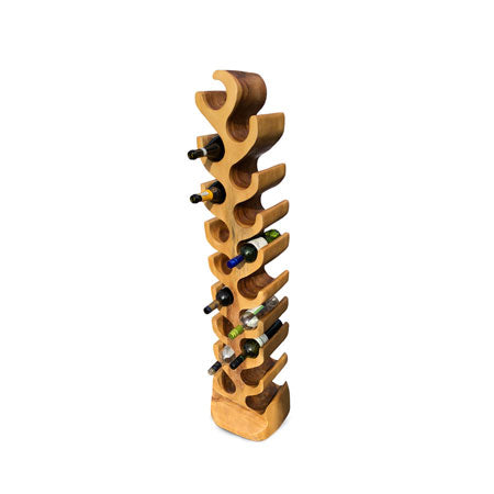 Tree wine rack 18 holes